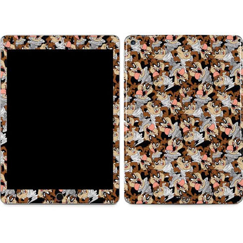 Looney Tunes Taz Super Sized Pattern iPad Skins